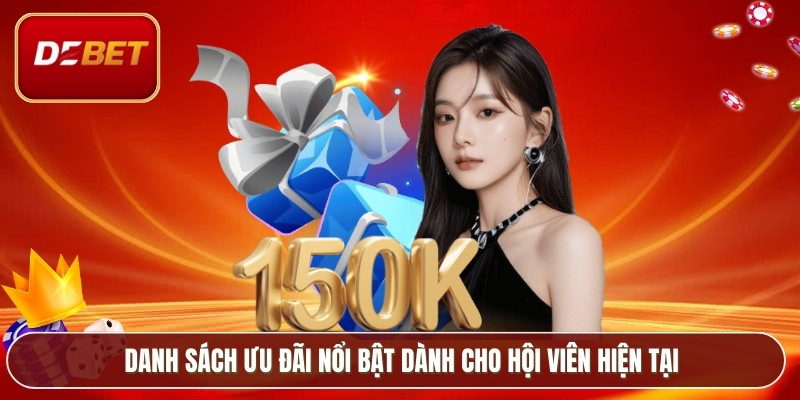 Danh sách ưu đãi nổi bật dành cho hội viên hiện tại