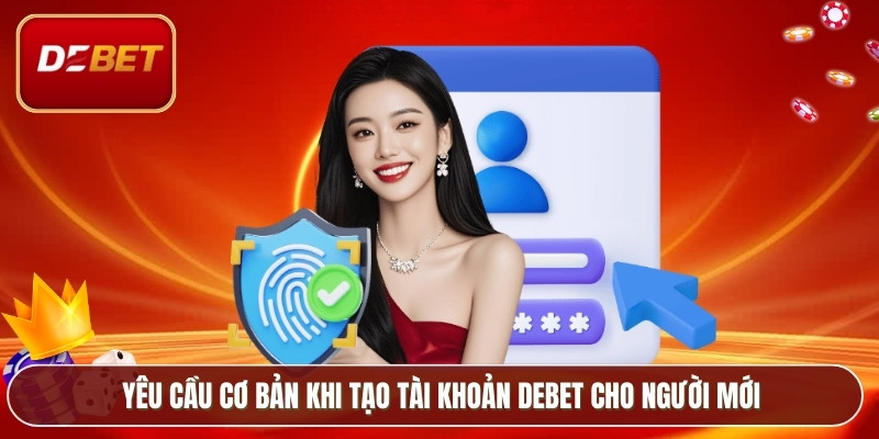 Đăng Ký Debet - Kích Hoạt Tài Khoản Cá Cược Trong 1 Phút 2 Yêu cầu cơ bản khi tạo tài khoản Debet cho người mới